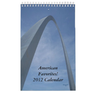 Calendar 2012. American Favourites!