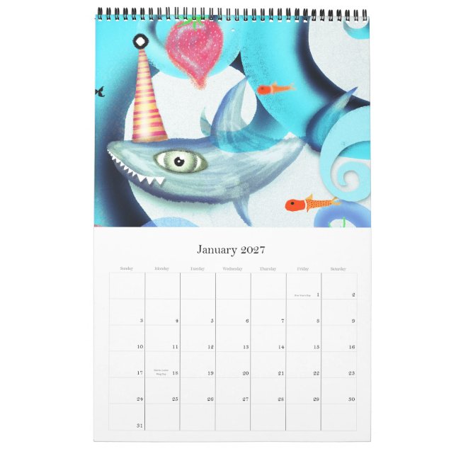 Calendar 2013 Whimsical Children´s Illustrations (Jan 2027)