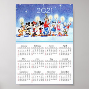 Calendar 2021 poster