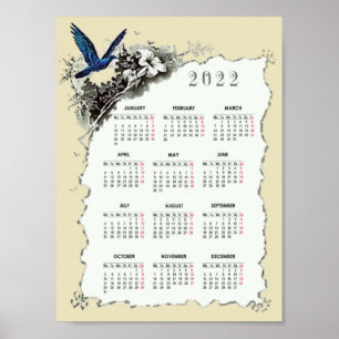 Calendar 2022 poster