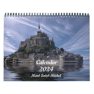 Calendar 2024 Mont Saint-Michel