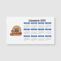Calendar 2025 with logo