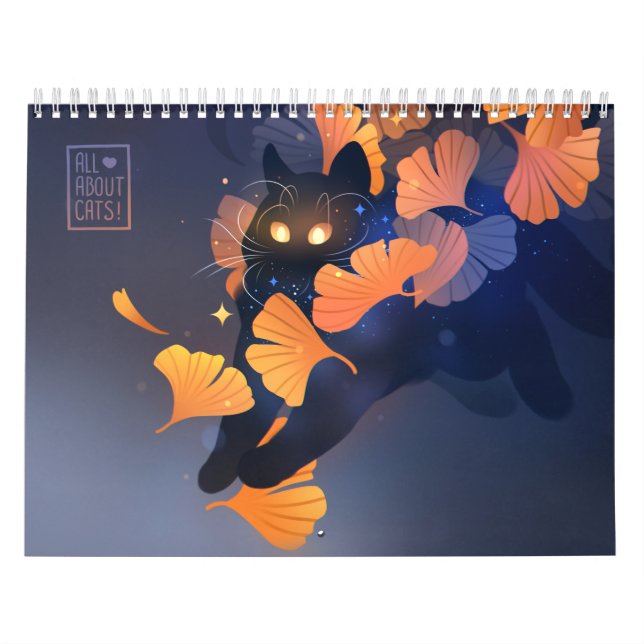 Calendar 2026 All about cats! (Cover)