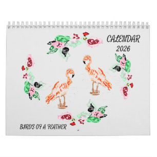 Calendar  2026 Tropical & Every Day  Birds