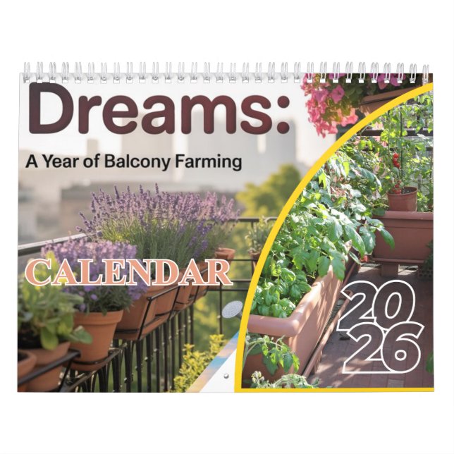 Calendar 2026 Urban Gardening & Balcony Farming (Cover)