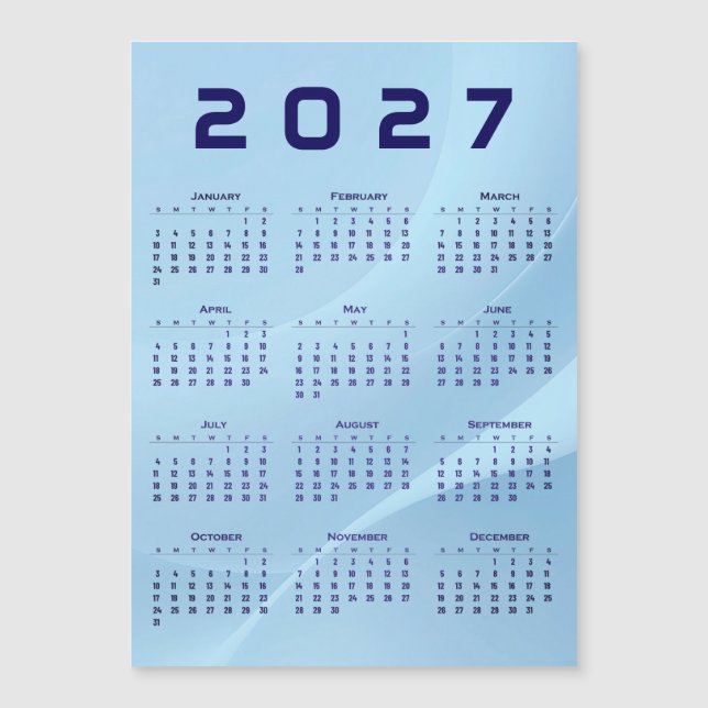 Calendar 2027 (Front)