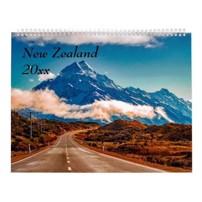 Calendar 20xx - New Zealand (Cover)