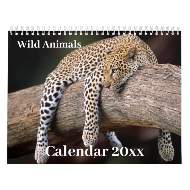 Calendar 20xx - Wild Animals (Cover)