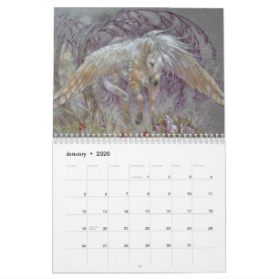 Calendar -- Fantasy Horses