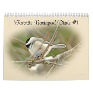 Calendar Favourite Backyard Birds #1