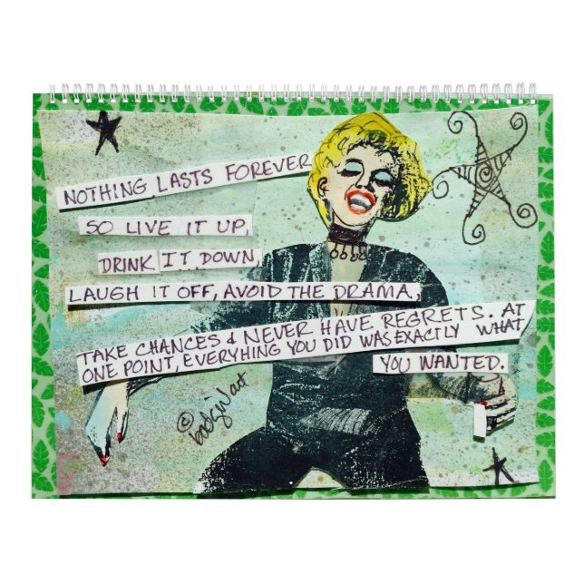 CALENDAR FILLED WITH BAD GIRL ART (Cover)