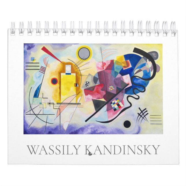 CALENDAR : FINE ART : WASSILY KANDINSKY (Cover)