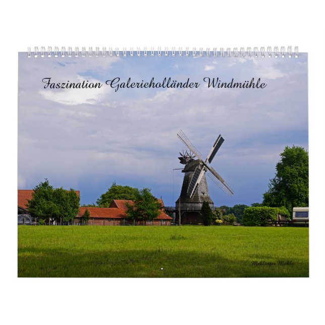 Calendar Galeriehollender Windmills (Cover)