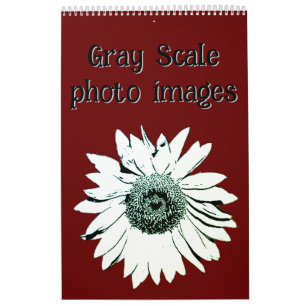 Calendar - Grey Scale Photo Images
