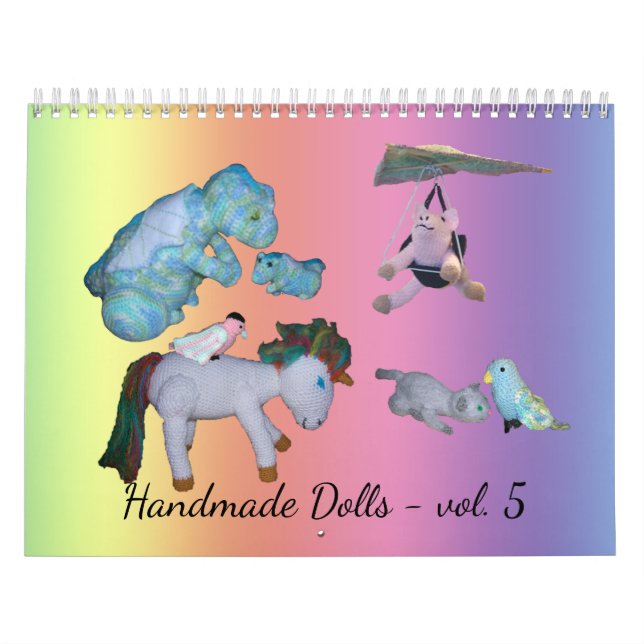 Calendar - Handmade dolls - vol. 5 (Cover)