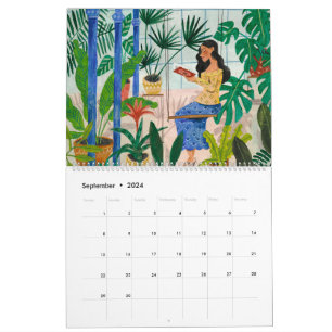 Calendar Illustration Caroline Bonne Müller