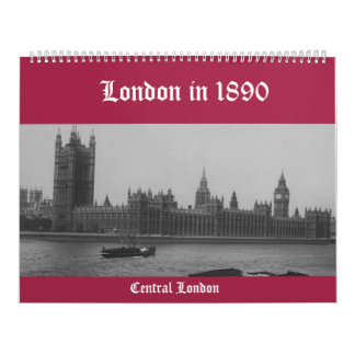 Calendar London 1890