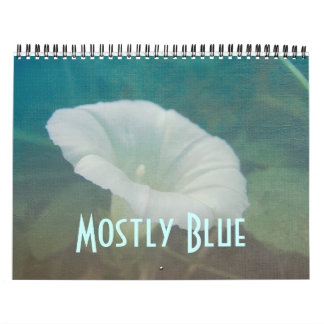 Calendar - Mostly Blue