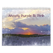 Calendar - Mostly Purple & Pink