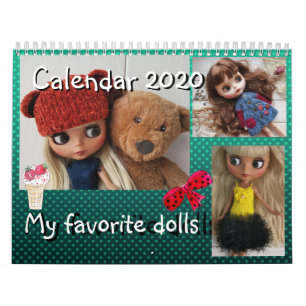 Calendar.  My favourite dolls Calendar