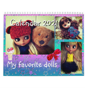 Calendar. My favourite dolls Calendar