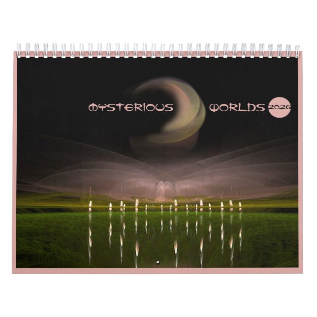 Calendar mysterious worlds (Cover)