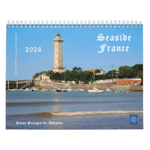 Calendar of seaside of France