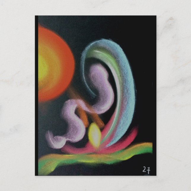 Calendar of the Soul 27 Postcard (Front)