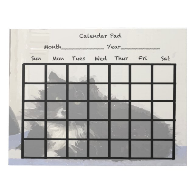 Calendar Pad (Front)
