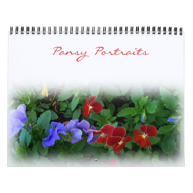 Calendar - Pansy Portrait (Cover)