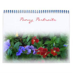 Calendar - Pansy Portrait