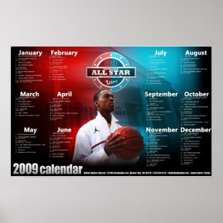 calendar poster