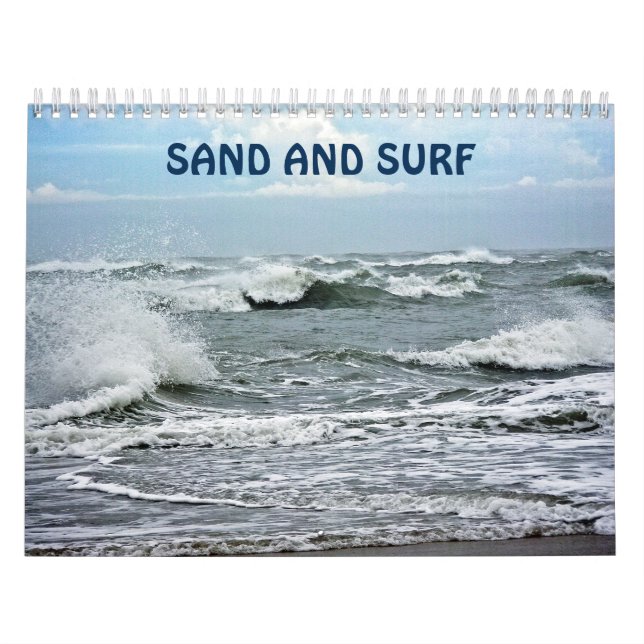 Calendar - SAND AND SURF (Cover)