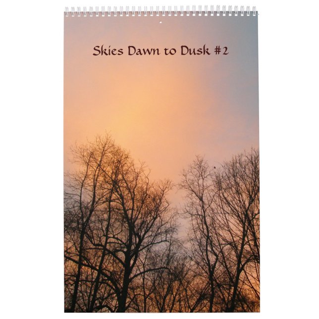Calendar - Skies Dawn to Dusk #2 (Cover)