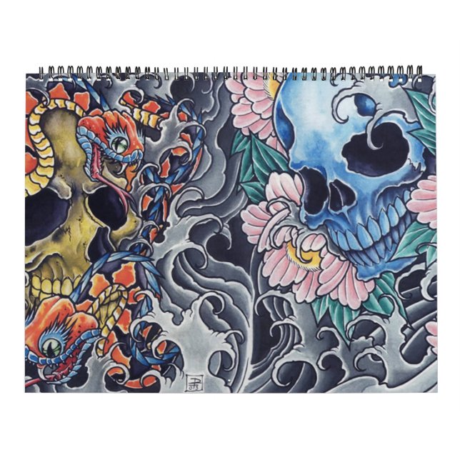 Calendar "Skull Tatto" (Cover)