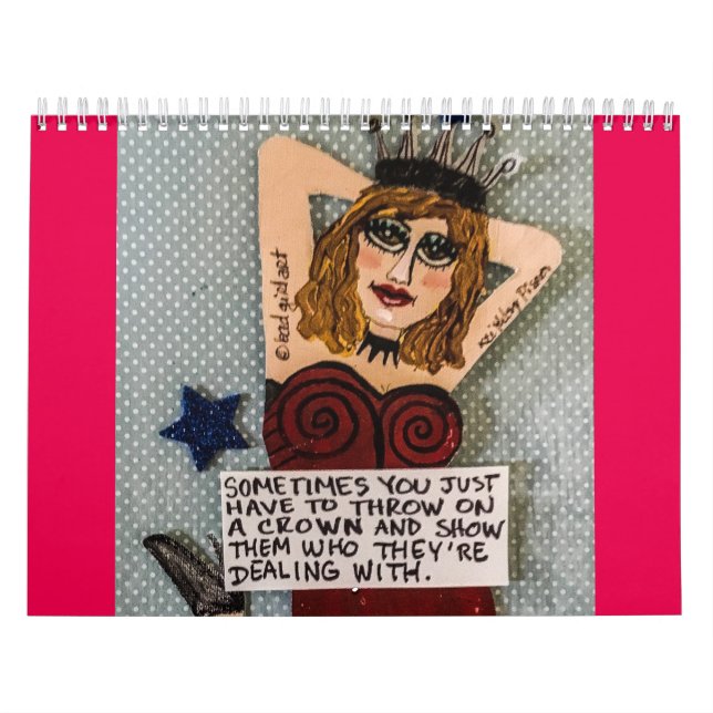 calendar-sometimes you just have to throw calendar (Cover)
