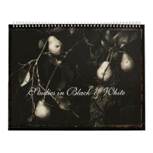 Calendar ~ Studies in Black & White