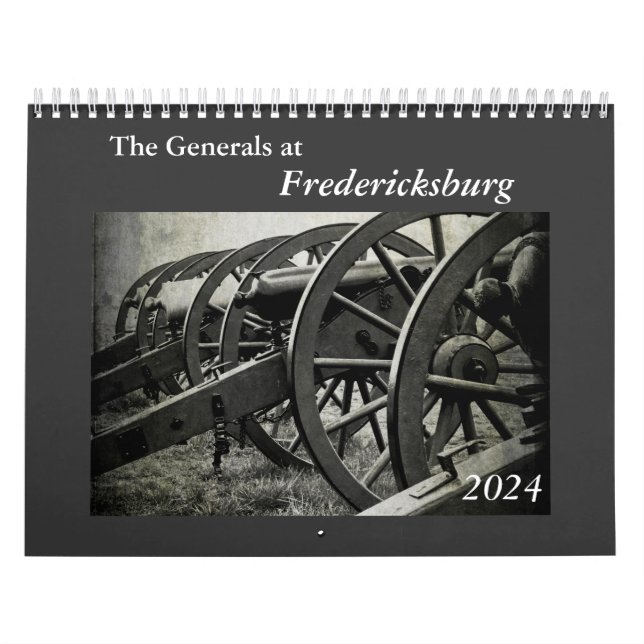 Calendar: The Generals at Fredericksburg Cale Calendar (Cover)