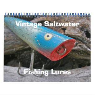 Calendar Vintage Saltwater Fishing Plugs