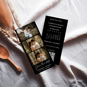 Calendar Wedding Photo booth strip frame  Save T S Save The Date