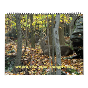 Calendar - Where The Wild Things Live