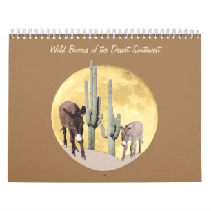 Calendar, Wild Burros of the Desert Southwest Calendar