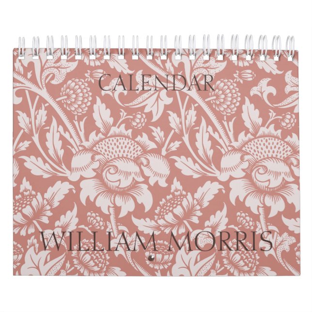 CALENDAR : WILLIAM MORRIS DESIGNS (Cover)