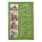 Calendar with 4 Photo Collage - Green