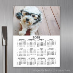 Calendar with Photo - Full Year View Magnetic Dry Erase Sheet<br><div class="desc">A very useful item for school or home office. A standard look for your home office or school locker. This shows a full year view of all dates.</div>