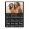 Calendar with Photo Full Year View Modern Minimal