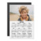 Calendar with Photo - Year View Magnetic Card