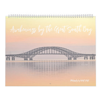 Calendar with Sunrise and Dawn photographs