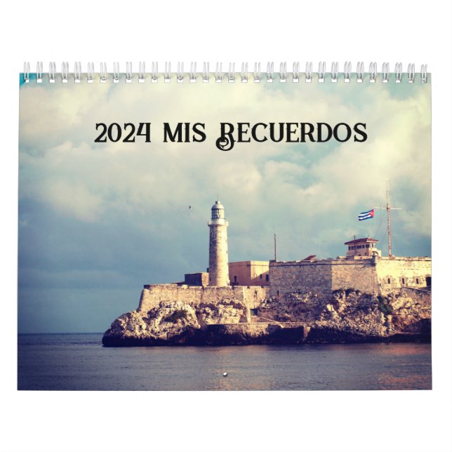 CALENDARIO CUBA O MIS RECUERDOS CALENDAR (Cover)