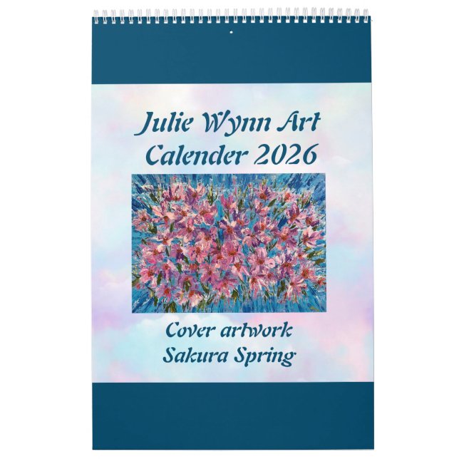Calendario de arte de Julie Wynn Calendar (Cover)